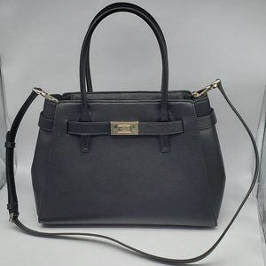 Kate Spade Lucia Medium Satchel Black